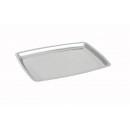 Winco SIZ-11B Stainless Steel Oblong Sizzling Platter 11'' width=