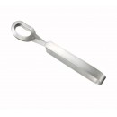 Winco SND-T6 Stainless Steel Snail Tong width=