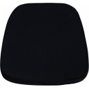 Flash Furniture Soft Black Fabric Chiavari Chair Cushion [LE-L-C-BLACK-GG] width=