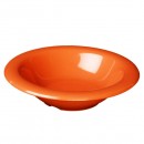 Thunder Group CR5716RD Orange Melamine Soup Bowl 16 oz.  (1 Dozen) width=