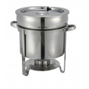 Winco 211 Stainless Steel Soup Warmer, 11 Qt. width=