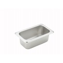 Winco SPN2 1/9 Size Steam Table Pan, 2-1/2'' Deep width=