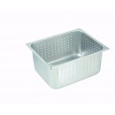 Winco SPHP6 Half Size Perforated Steam Table Pan, 6'' Deep width=