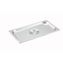 Winco SPSCT 1/3 Size Steam Table Pan Cover width=