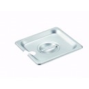 Winco SPCS 1/6 Size Slotted Steam Table Pan Cover width=