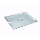 Winco SPCTT 2/3 Size Slotted Steam Table Pan Cover width=