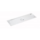 Winco SPJL-HCS Half Long Size Solid Steam Table Pan Cover width=