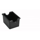 Winco PPH-1K Black Plastic Sugar Packet Holder (1 Dozen) width=