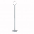 Winco TBH-12 Stainless Steel Table Number Card Holder 12"H width=