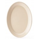 GET Enterprises OP-912-T Tan SuperMel Oval Platter, 12"x 8-1/2"(2 Dozen) width=