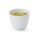 GET Enterprises M-077C-W Water Lily Melamine Tea Cup, 5-1/2 oz. (2 Dozen) width=