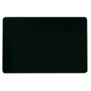 Aarco RF1824BK Ritz Deco Series Bulletin Boards, Bulletin Boards, Black Fabric 18" x 24" width=