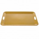 Thunder Group RF2920G Gold Pearl Rectangle Tray 19-1/2