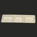 Thunder Group PS5103V Rectangular Compartment Tray 3-Section, 15