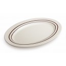 GET Enterprises M-4020-U Ultraware Melamine Oval Platter, 14"x 10"(1 Dozen) width=