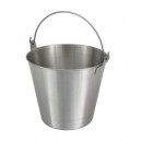 Winco UP-13 Stainless Steel Utility Pail, 13 Qt. width=