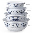 GET Enterprises M-607-B Water Lily Melamine Fluted Bowl, 32 oz. (1 Dozen) width=