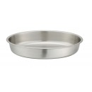 Winco 202-WP Water Pan for Malibu 6 Qt. Oval Chafer width=