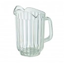 Winco WPCT-60C Polycarbonate Water Pitcher with 3-Spouts 60 oz. width=