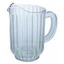 Winco WPC-60 Clear Polycarbonate Water Pitcher 60 oz. width=