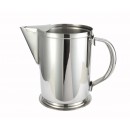 Winco WPG-64 Stainless Steel Water Pitcher with Guard 64 oz. width=