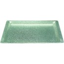 Winco AST-1S Silver Acrylic Textured Display Tray 20-3/4'' X 12-3/4'' width=