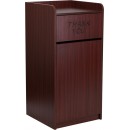Flash Furniture  Wood Tray Top Receptacle in Mahogany Finish [MT-M8520-TRA-MAH-GG] width=